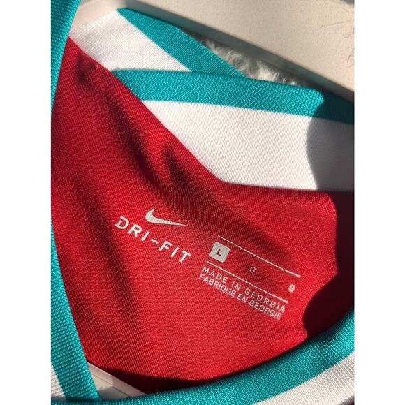 Nike Dri-Fit Liverpool Home Football Shirt Soccer Jersey Red SZ Large - Picture 9 of 11